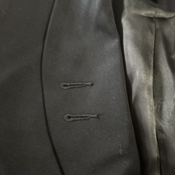 The J Peterman Company 100% Wool Classic Black Women's Blazer - Picture 14 of 14